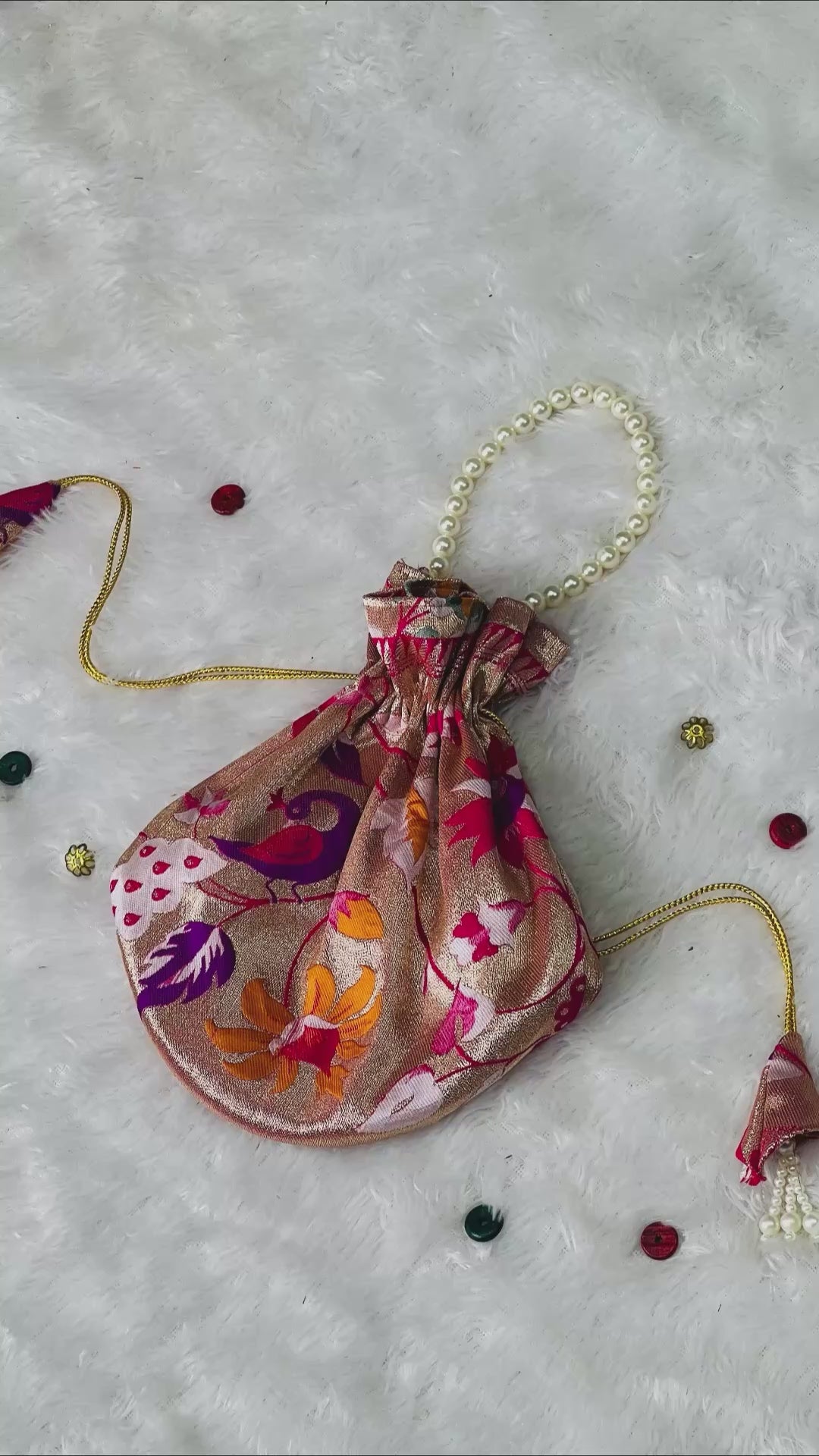 Designer Batwa with Pearl Handle