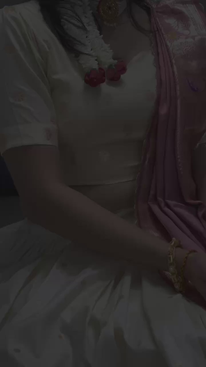 Designer Paithani Silk Lehenga With Unstitched Blouse