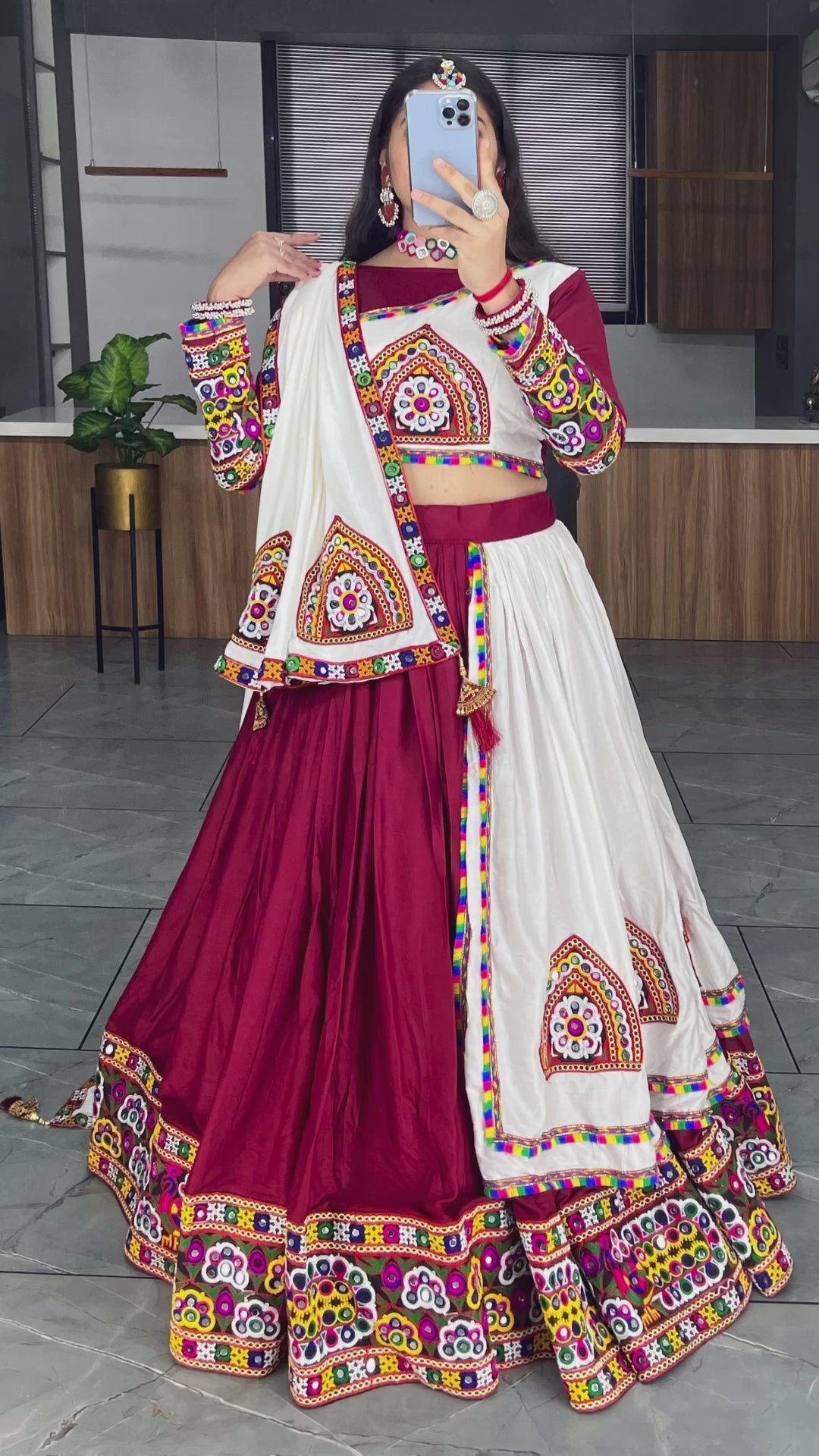 Women Pure Rayon Cotton Lehenga Choli Sets