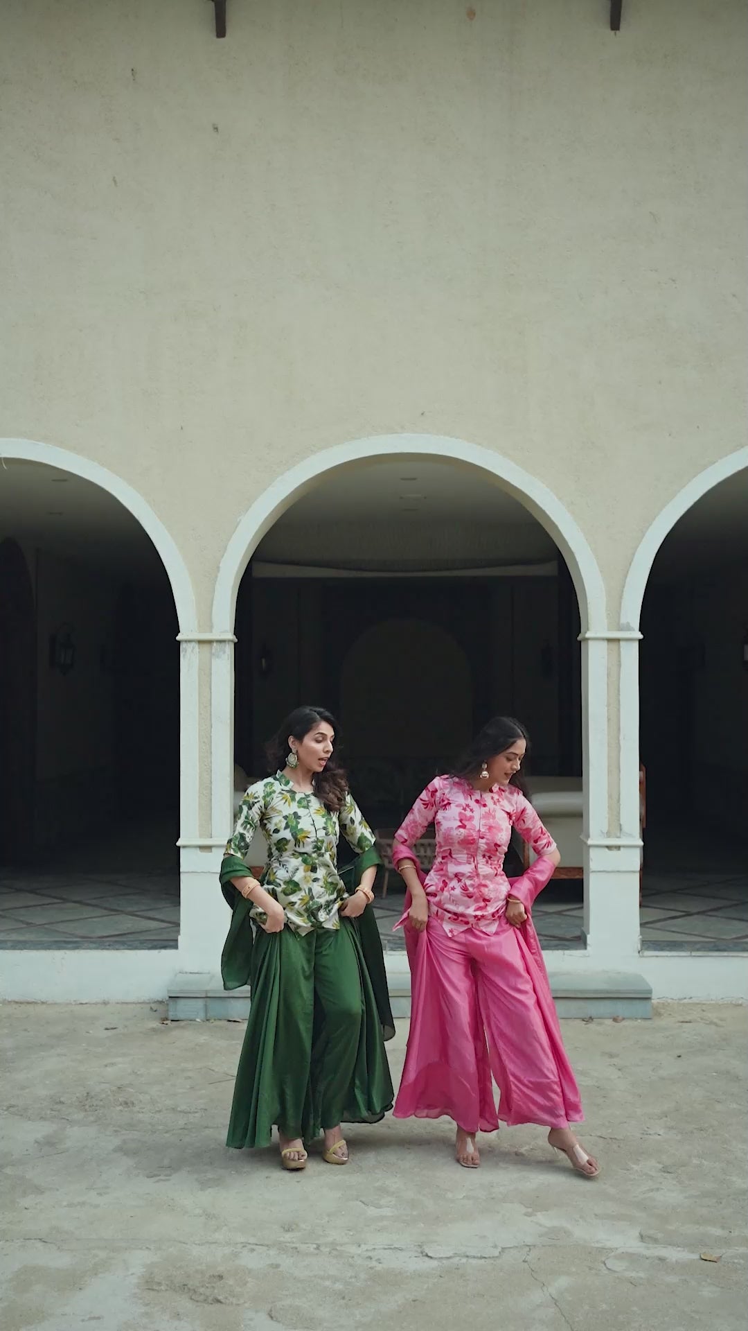 Letest Fancy Top-Plazo With Dupatta Sets